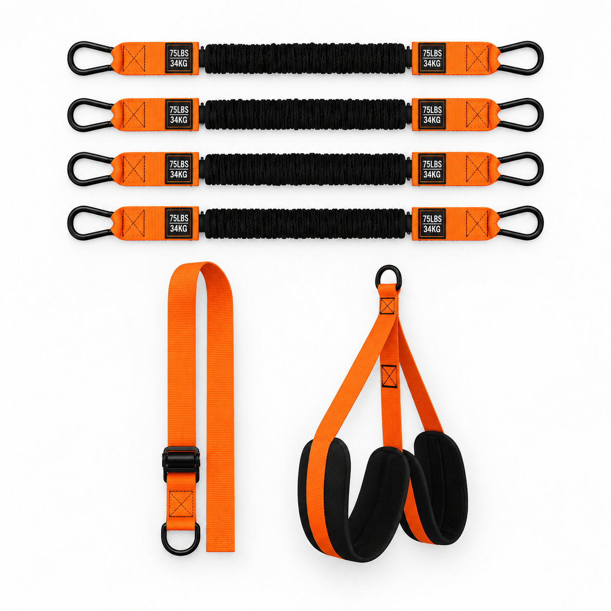 Pull Up Assistance Bands Set Resistance Strap for Pull-ups Assist for Men Women Hanging Training Chin-up Workout Body Stretching