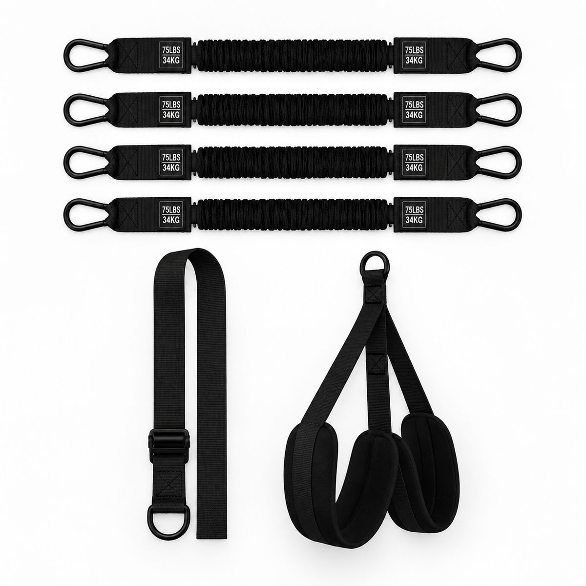 Pull Up Assistance Bands Set Resistance Strap for Pull-ups Assist for Men Women Hanging Training Chin-up Workout Body Stretching