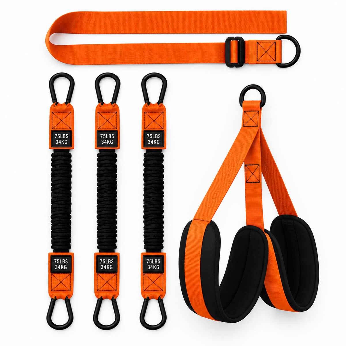 Pull Up Assistance Bands Set Resistance Strap for Pull-ups Assist for Men Women Hanging Training Chin-up Workout Body Stretching